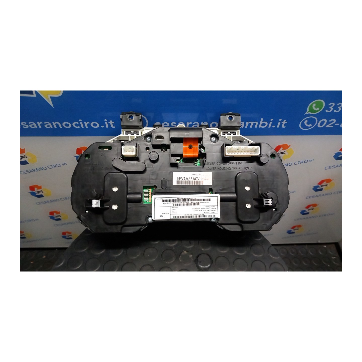 QUADRO STRUMENTI COMPL. ACENTA/TEKNA P/SMETJ 102 NISSAN MICRA (K14FR) (01/17-) H4D 248105FV1A