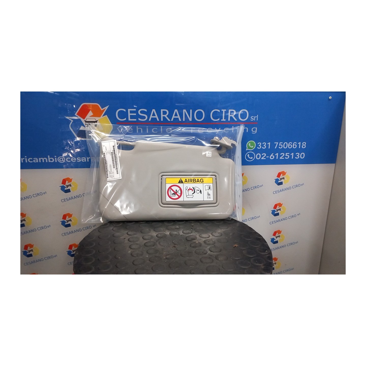 ALETTA PARASOLE PARABREZZA DX. 116 NISSAN MICRA (K14FR) (01/17-) H4D 964005EF5B