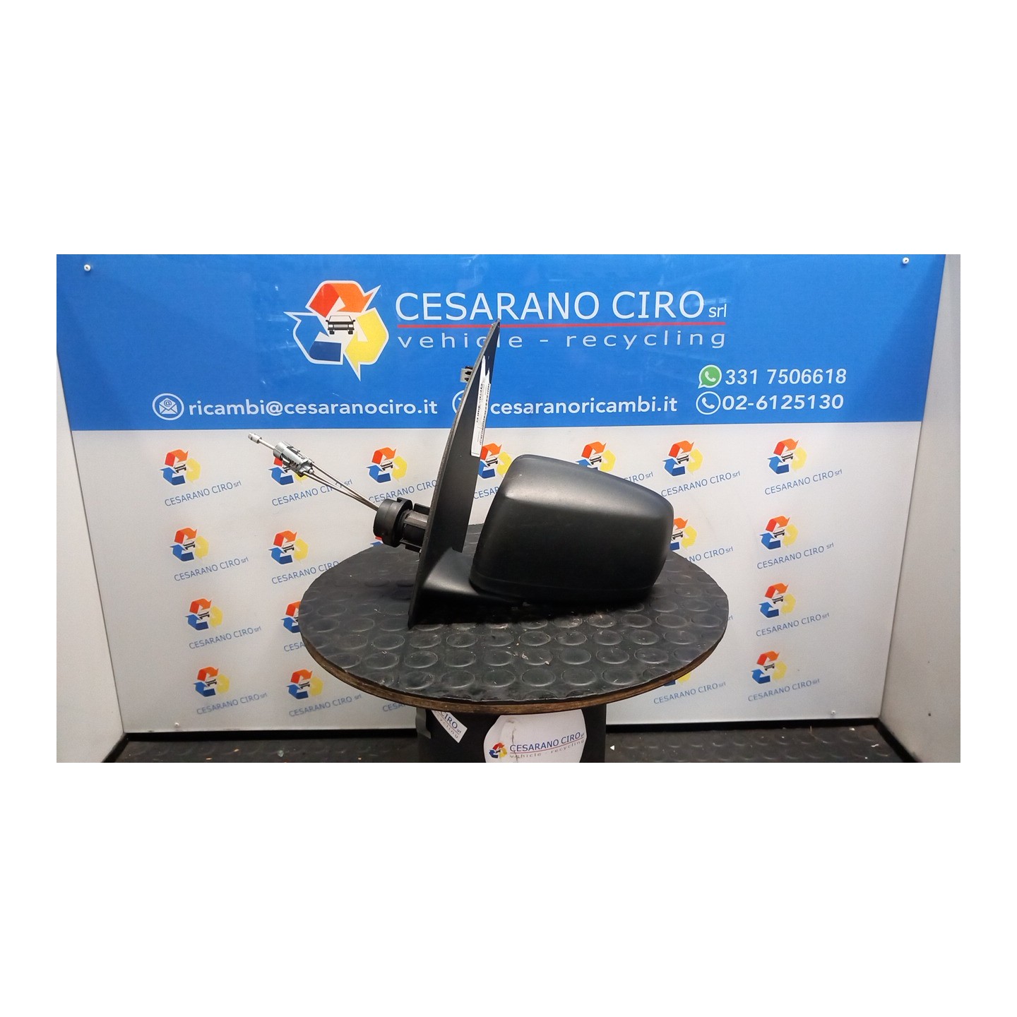 RETROVISORE EST. SX. 121 FIAT PANDA (2Q) (09/03-12/10) 188A4000 735357191