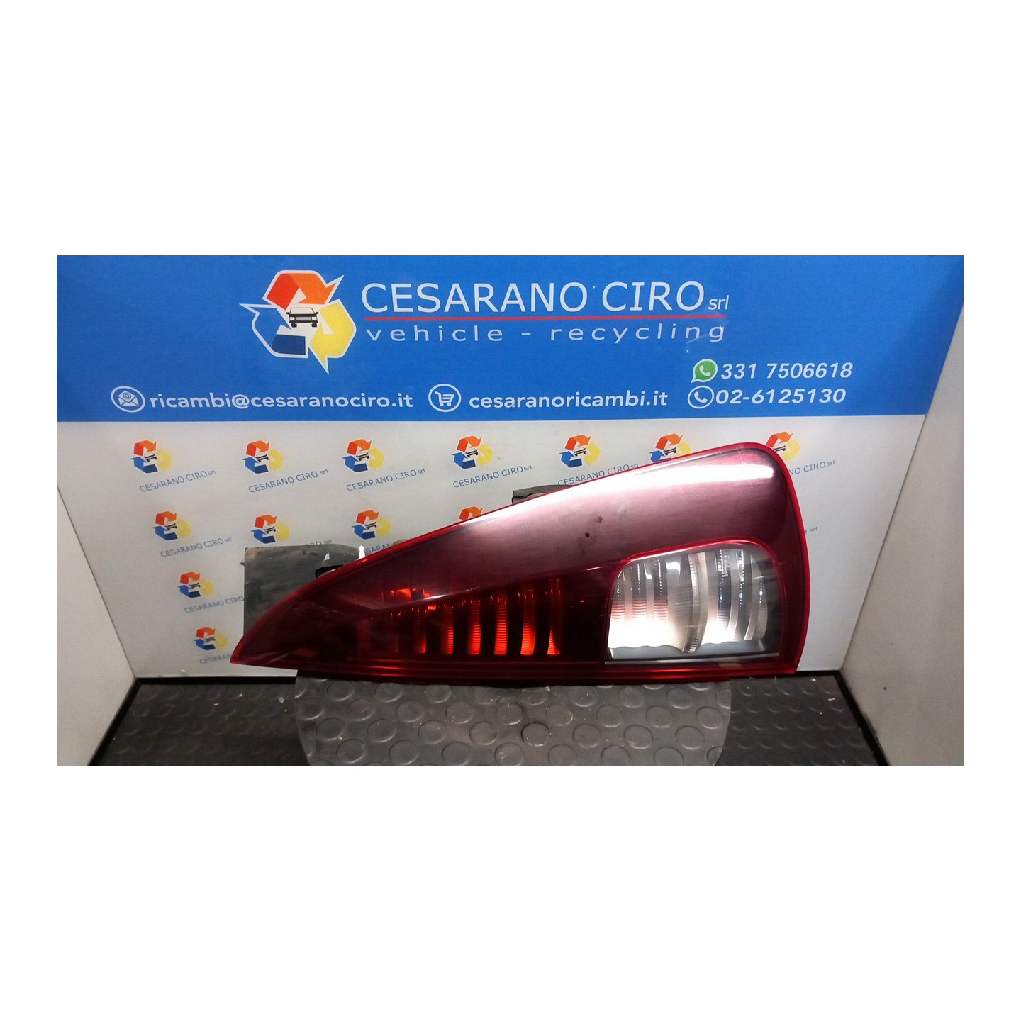 FANALE POST. DX. 132 RENAULT ESPACE 3A SERIE (03/06-) M9RA7 8200394724