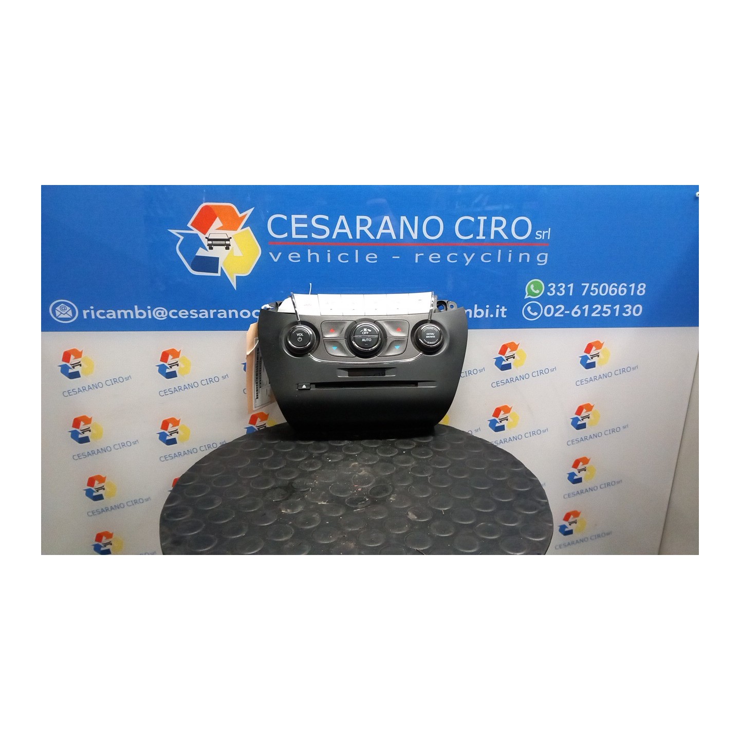 BLOCCO COMANDO CLIMATIZZAZIONE HAG 136 FIAT FREEMONT (24) (04/11-) 939B5000 K55111312AC