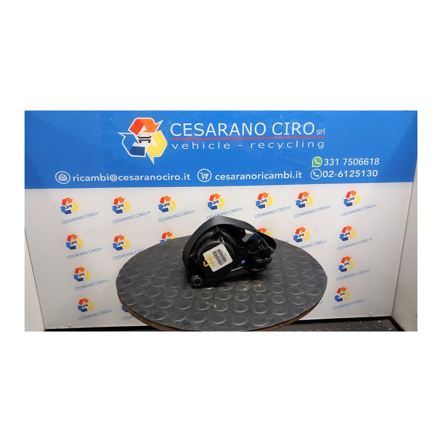CINTURA DI SICUREZZA ANT. SX. 141 FIAT FREEMONT (24) (04/11-) 939B5000 K1SV02DX9AB