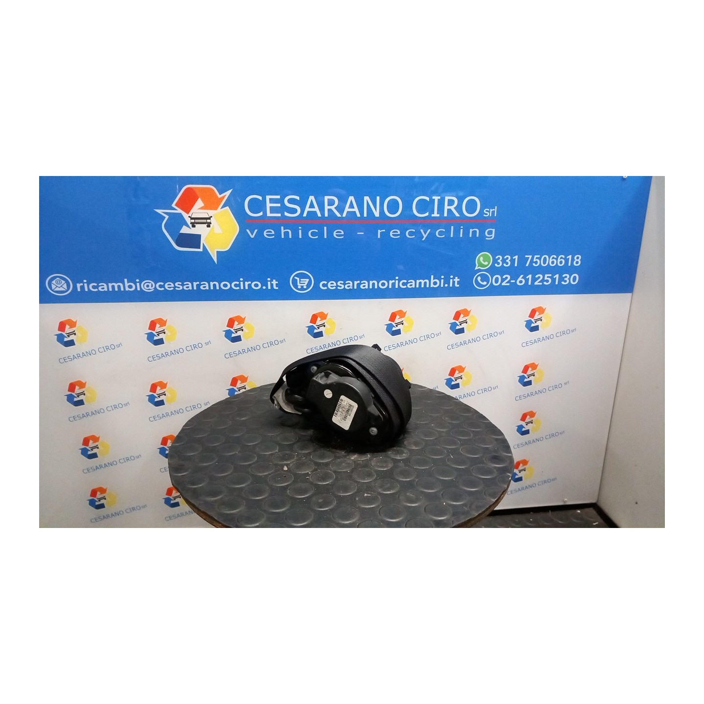 CINTURA DI SICUREZZA ANT. SX. 141 FIAT FREEMONT (24) (04/11-) 939B5000 K1SV02DX9AB