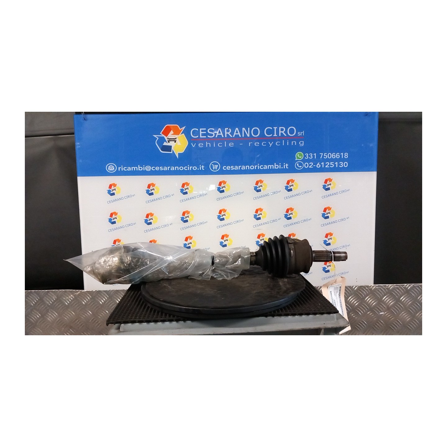 SEMIALBERO ANT. COMPL. SX. 006 FIAT PANDA (2Q) (09/03-12/10) 188A4000 46308260