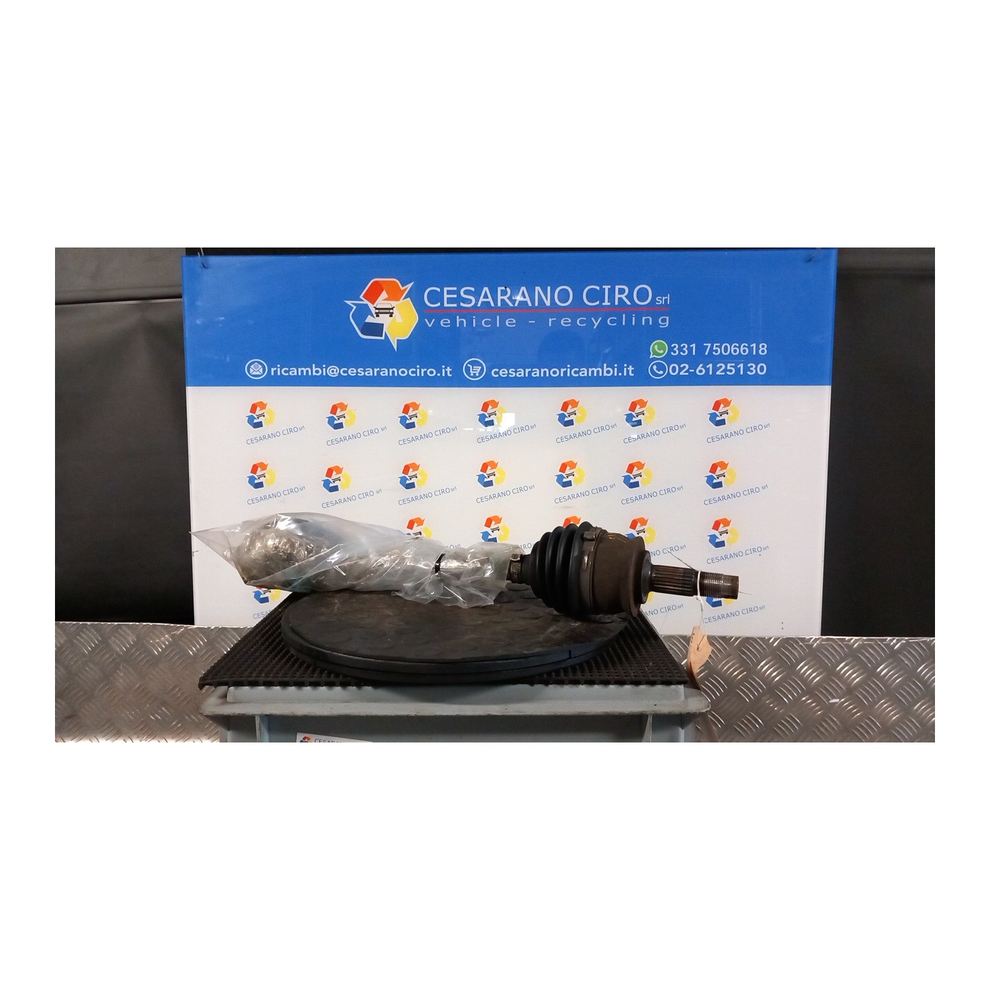 SEMIALBERO ANT. COMPL. SX. 006 FIAT PANDA (2Q) (09/03-12/10) 188A4000 46308260