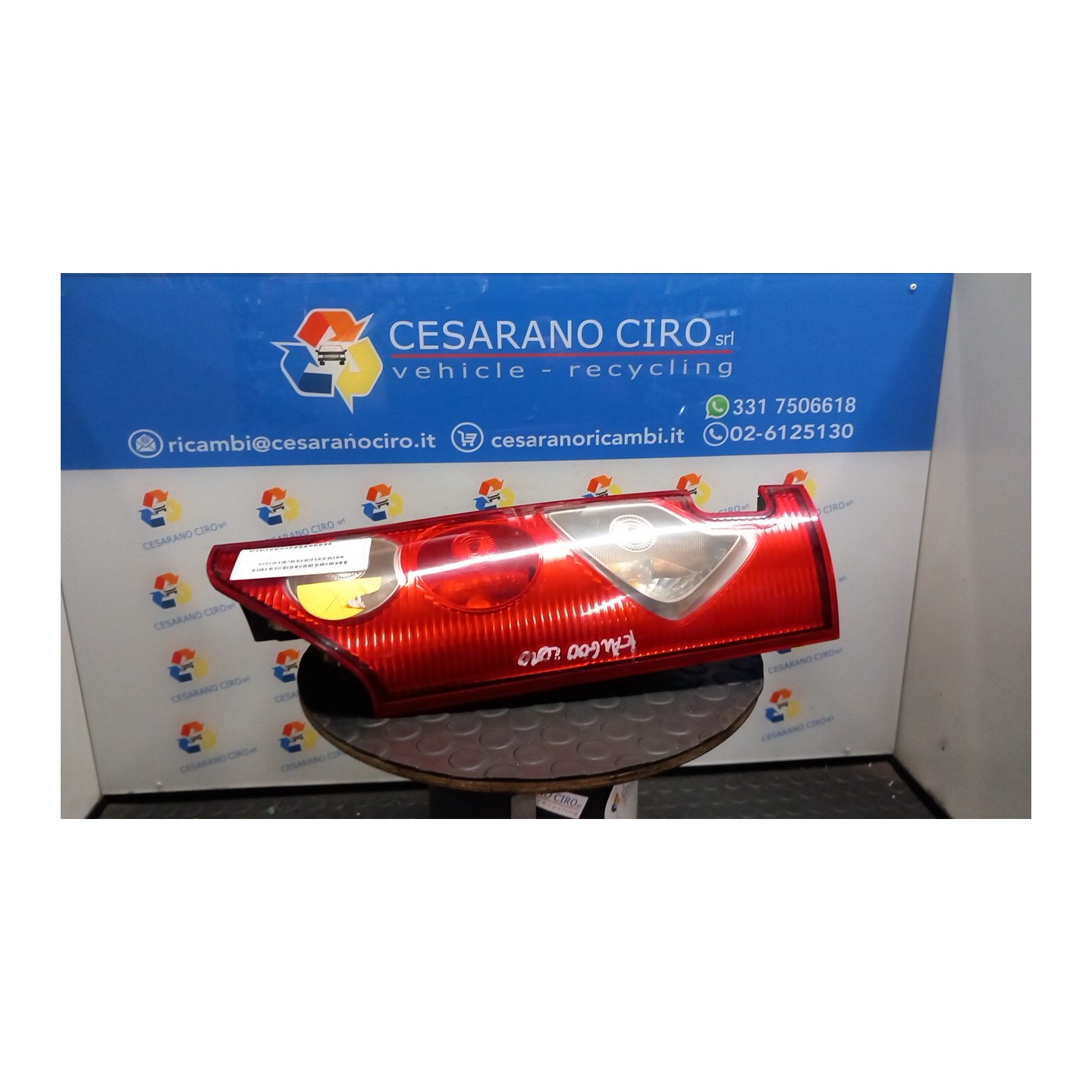 FANALE POST. PARTE INF. DX 007 RENAULT KANGOO (01/08-) K4MG8 NB4243019051007DX