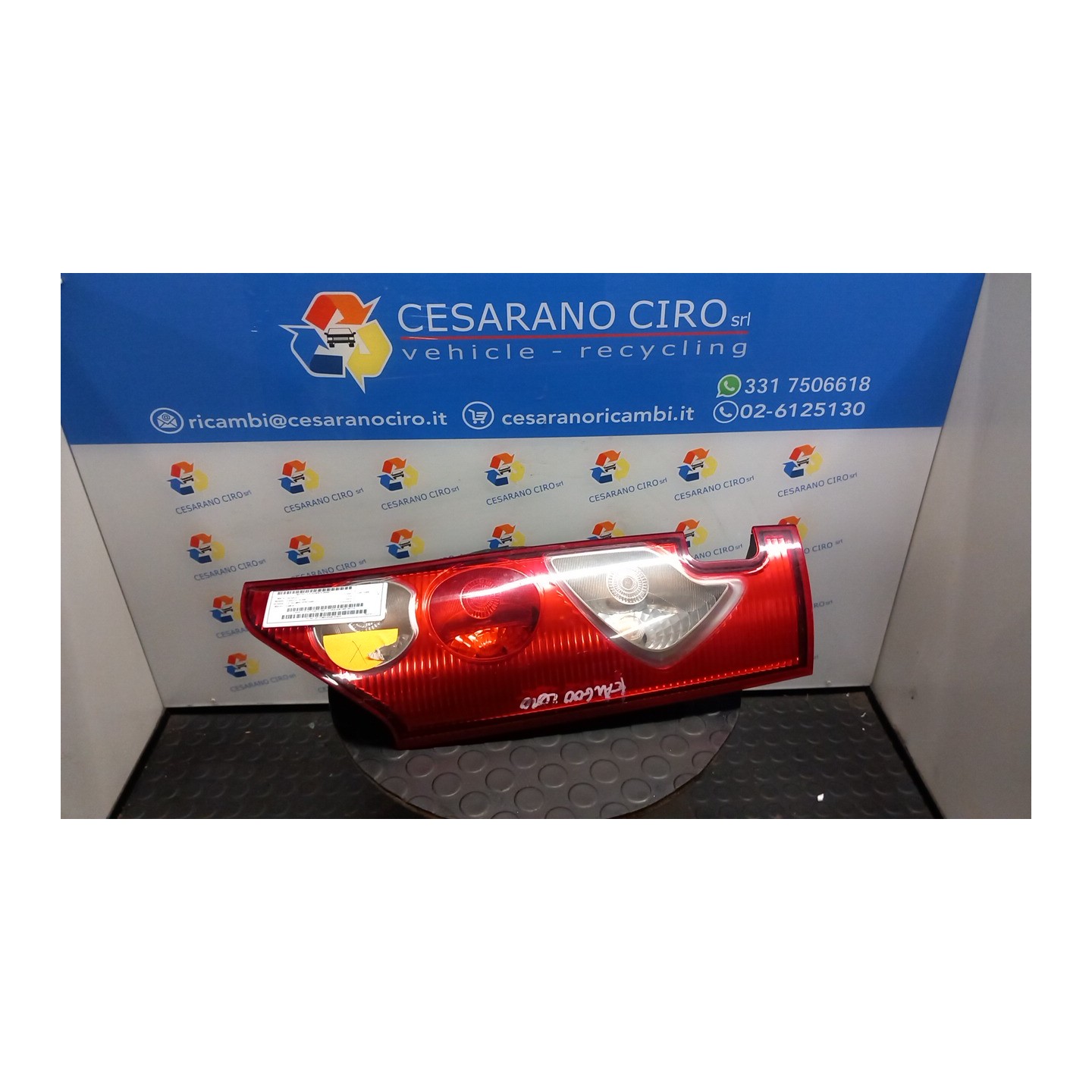 FANALE POST. PARTE INF. DX 007 RENAULT KANGOO (01/08-) K4MG8 NB4243019051007DX