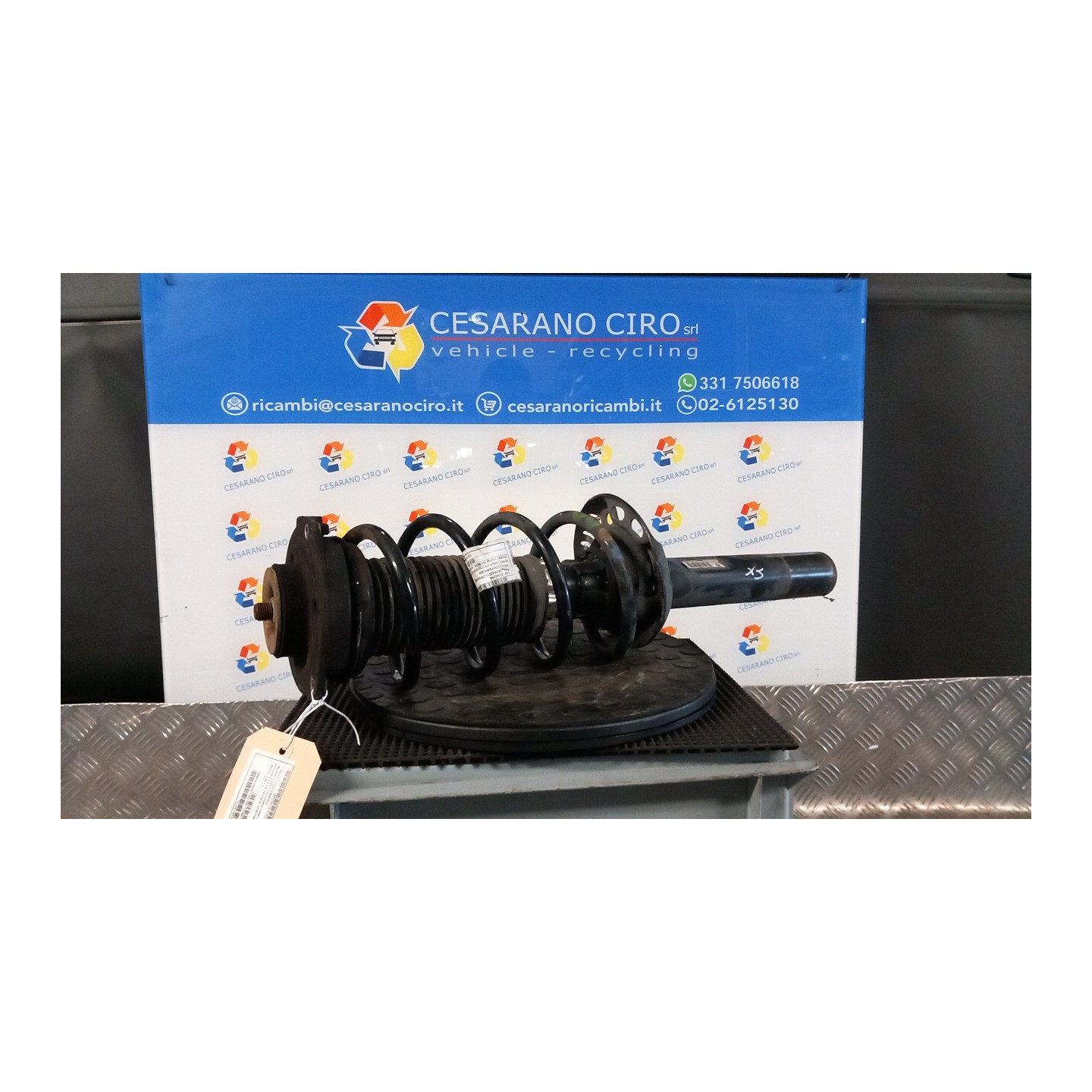 AMMORTIZZATORE ANT. CAMPO MOLLEG. 13/14/19/20 SX. 009 VOLKSWAGEN GOLF (1K) (10/03-12/09) BLF 1K0413031BG