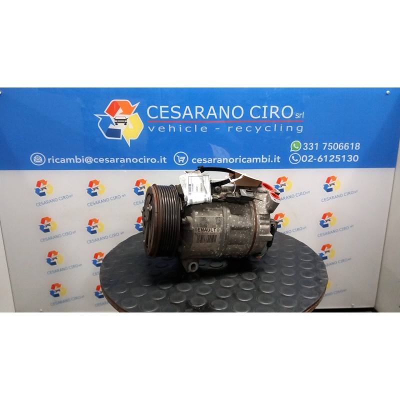 COMPRESSORE A/C 09/07 016 RENAULT ESPACE 3A SERIE (03/06-) M9RA7 8200705022