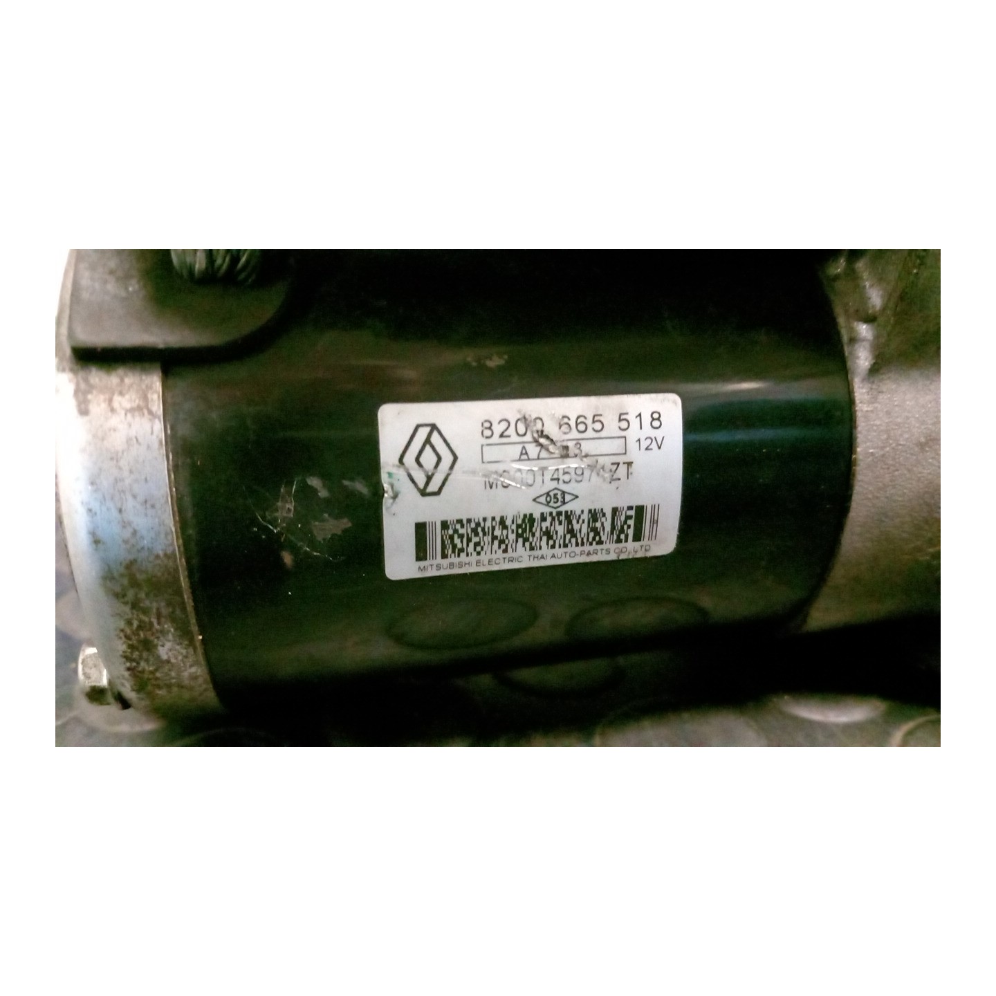 MOTORINO AVVIAMENTO MITSUBISHI 052 DACIA DUSTER (03/10-12/13) K4MA6 8200538751
