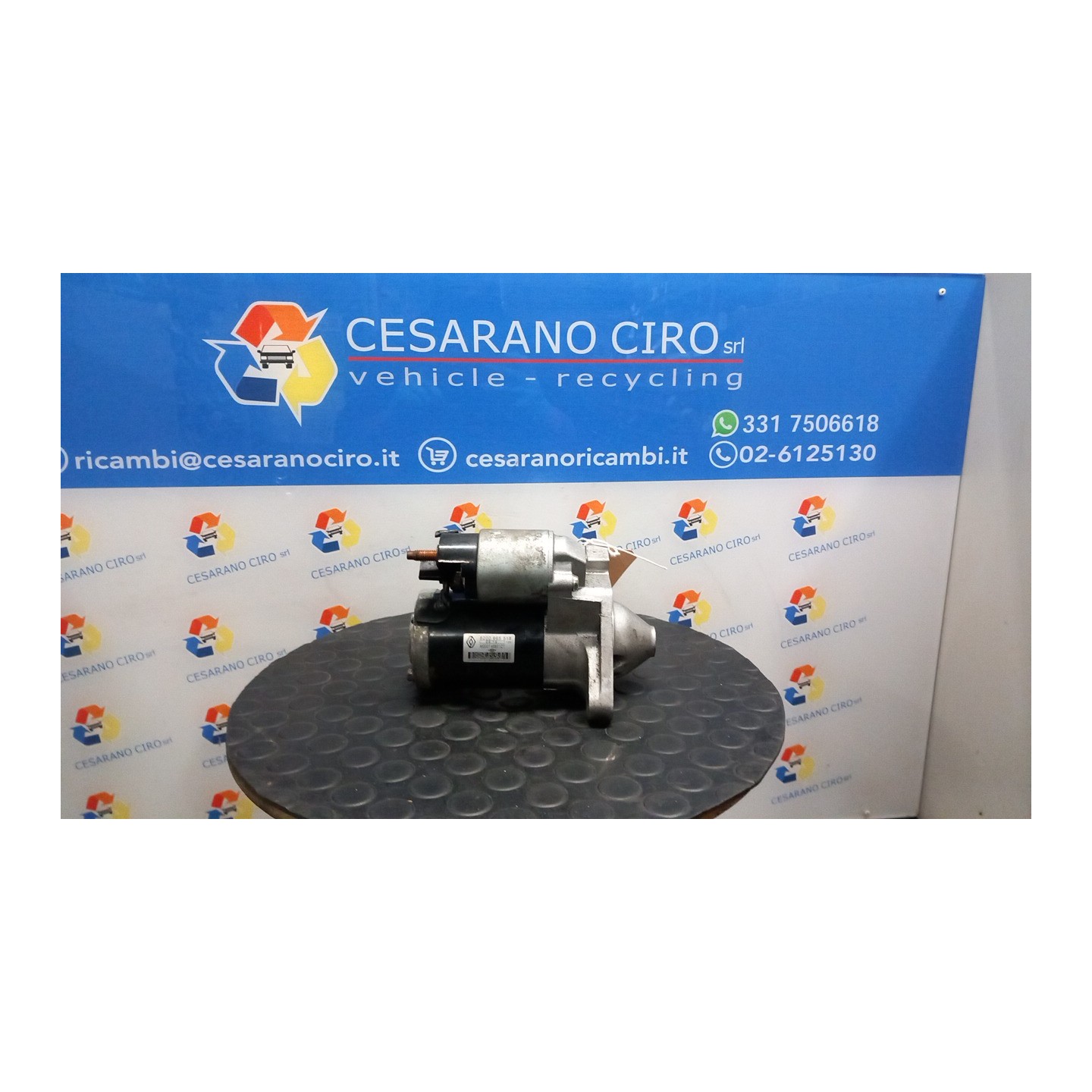 MOTORINO AVVIAMENTO MITSUBISHI 054 DACIA DUSTER (03/10-12/13) K4MA6 8200538751