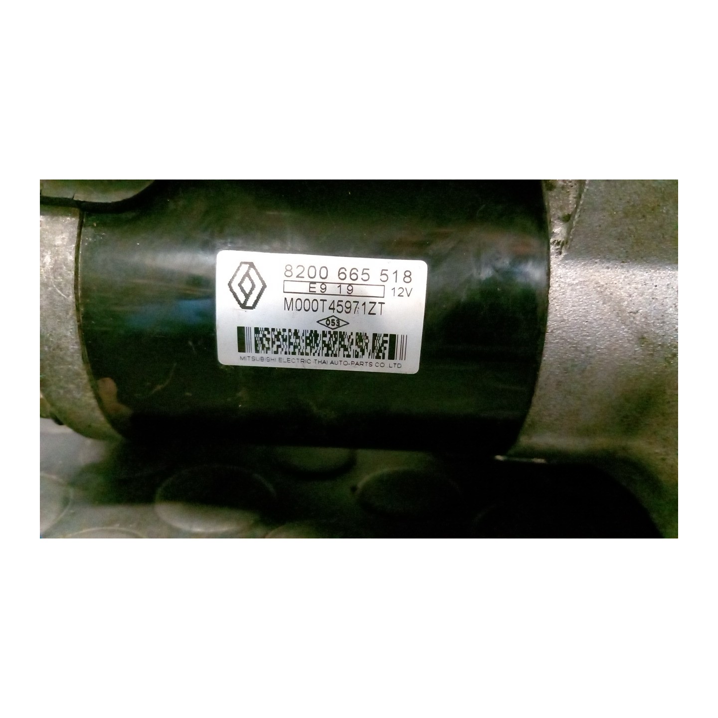 MOTORINO AVVIAMENTO MITSUBISHI 054 DACIA DUSTER (03/10-12/13) K4MA6 8200538751