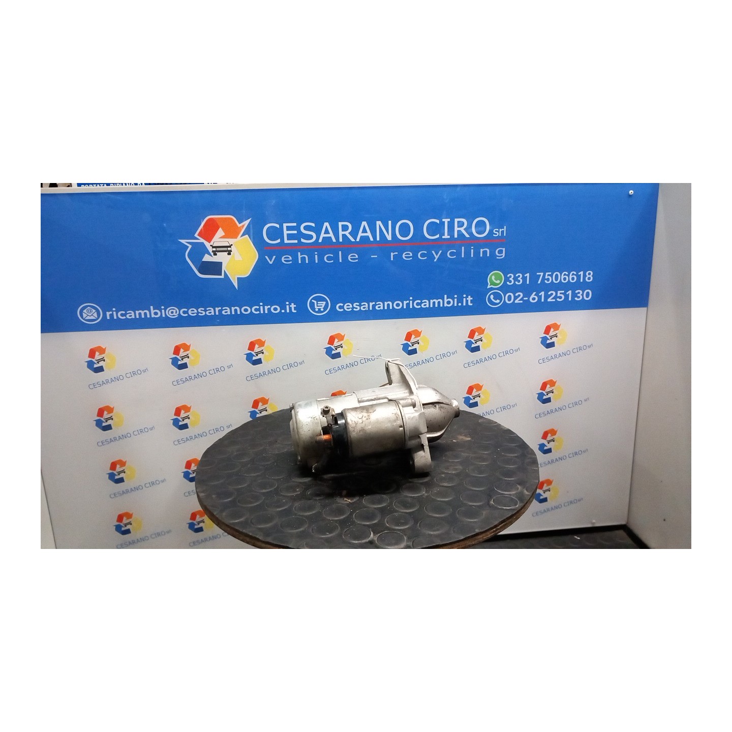 MOTORINO AVVIAMENTO 068 OPEL MERIVA (X03) (03/03-12/10) Z17DTH 98014743