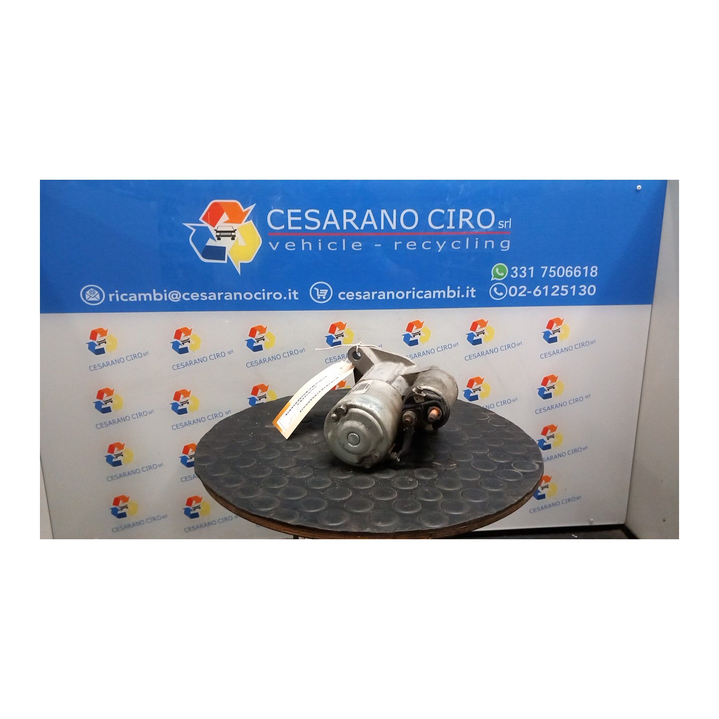 MOTORINO AVVIAMENTO 068 OPEL MERIVA (X03) (03/03-12/10) Z17DTH 98014743
