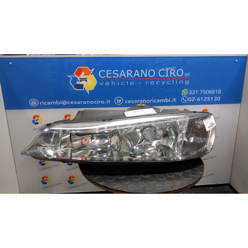 PROIETTORE CON REGOLATORE ALTEZZA SX. 092 PEUGEOT 406 (04/99-05/04) RHZ 6204V2