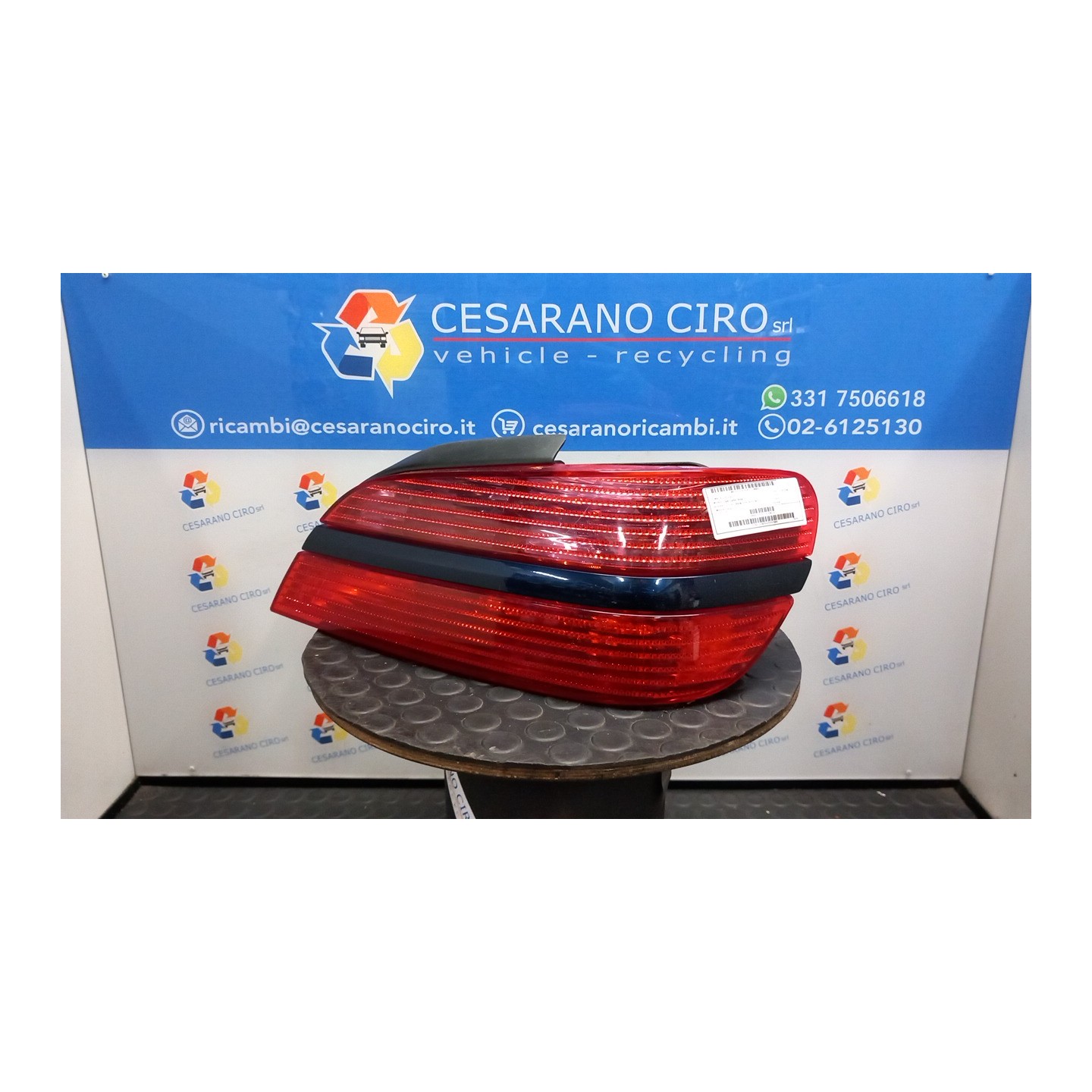 FANALE POST. DX. 093 PEUGEOT 406 (04/99-05/04) RHZ 6351L5