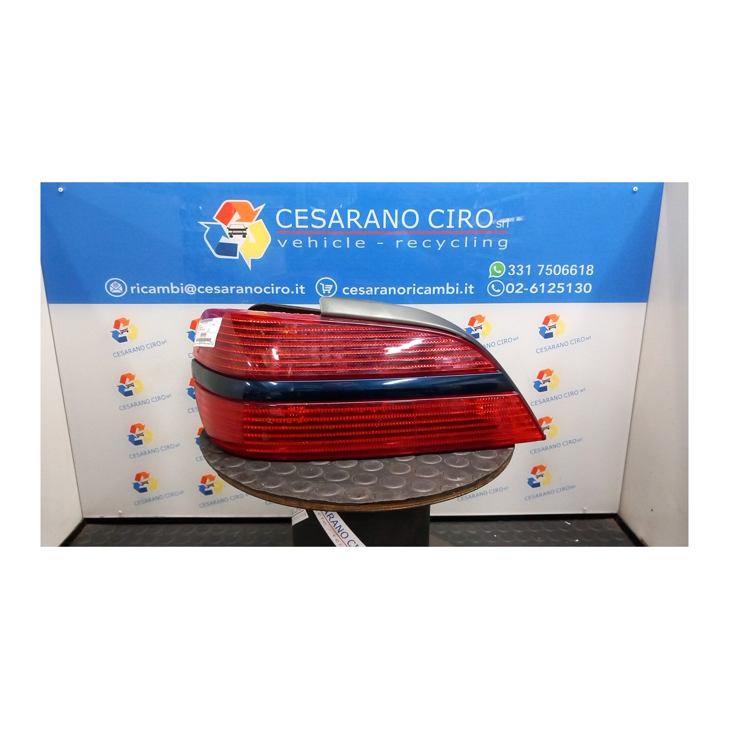 FANALE POST. SX. 094 PEUGEOT 406 (04/99-05/04) RHZ 6350L5
