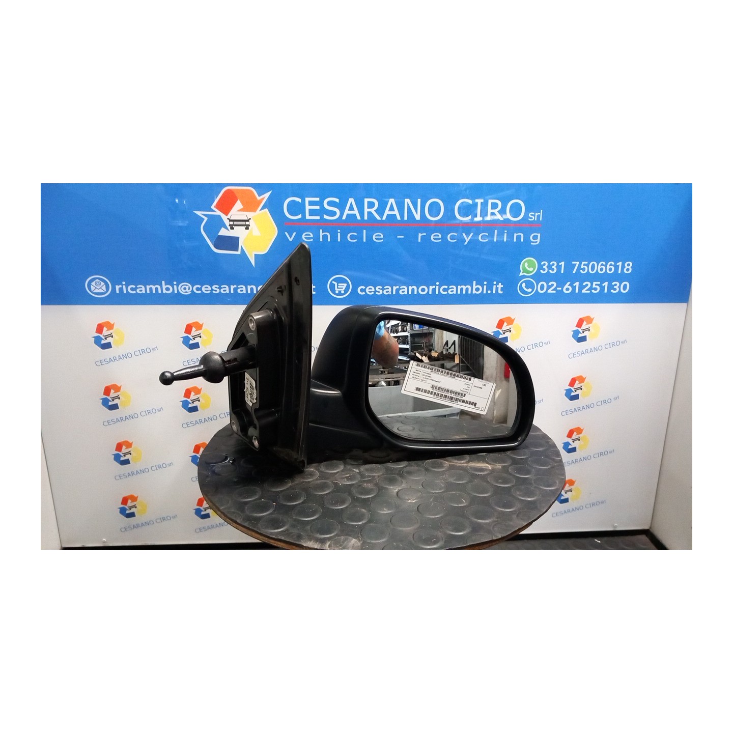 RETROVISORE EST. DX. 095 HYUNDAI I20 (01/09-) G4LA 876201J000