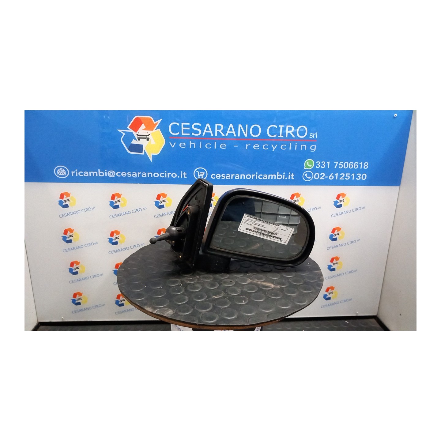 RETROVISORE EST. DX. 136 HYUNDAI ATOS PRIME (12/99-09/03) G4HC 8762006101CA