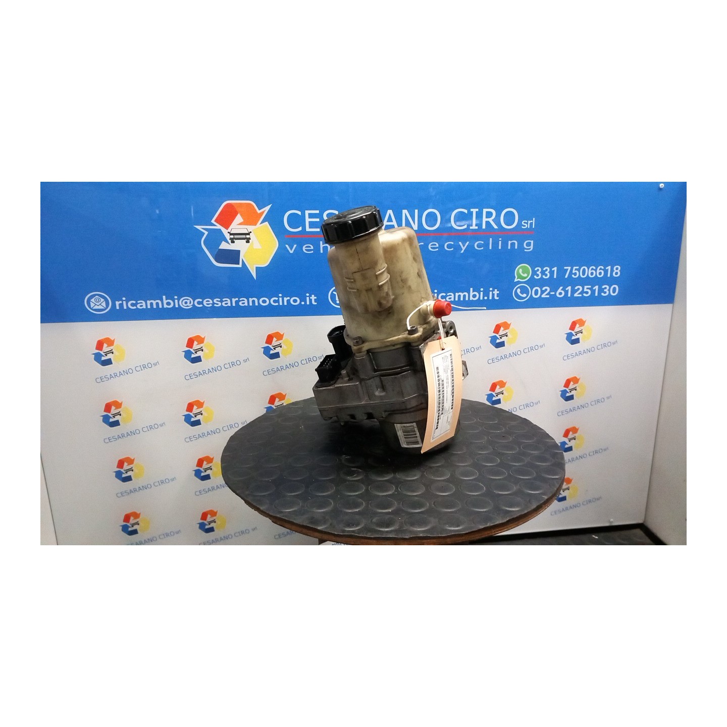 POMPA SERVOSTERZO C/SERBATOIO 190 DACIA SANDERO (07/08-04/13) K7MA8 491106619R