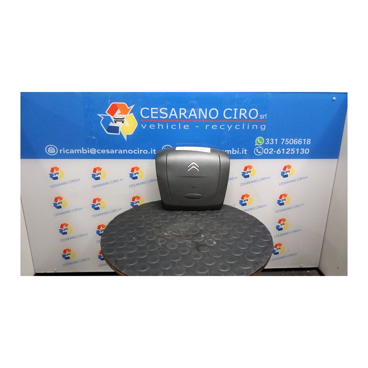 DISPOSITIVO AIRBAG LATO GUIDA 007 CITROEN JUMPER FURGONE (06/06-) 4HU 4112KE