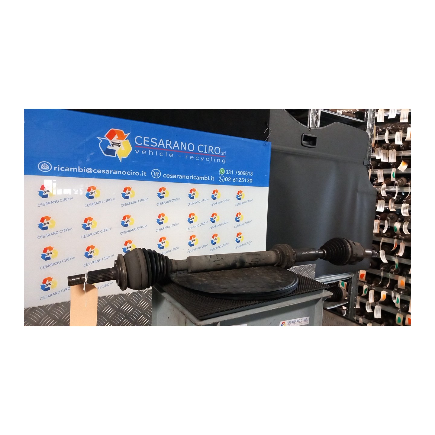 SEMIALBERO ANT. COMPL. DX. 071 TOYOTA PRIUS 3A SERIE (06/09-06/16) 2ZRFXE 4341047030