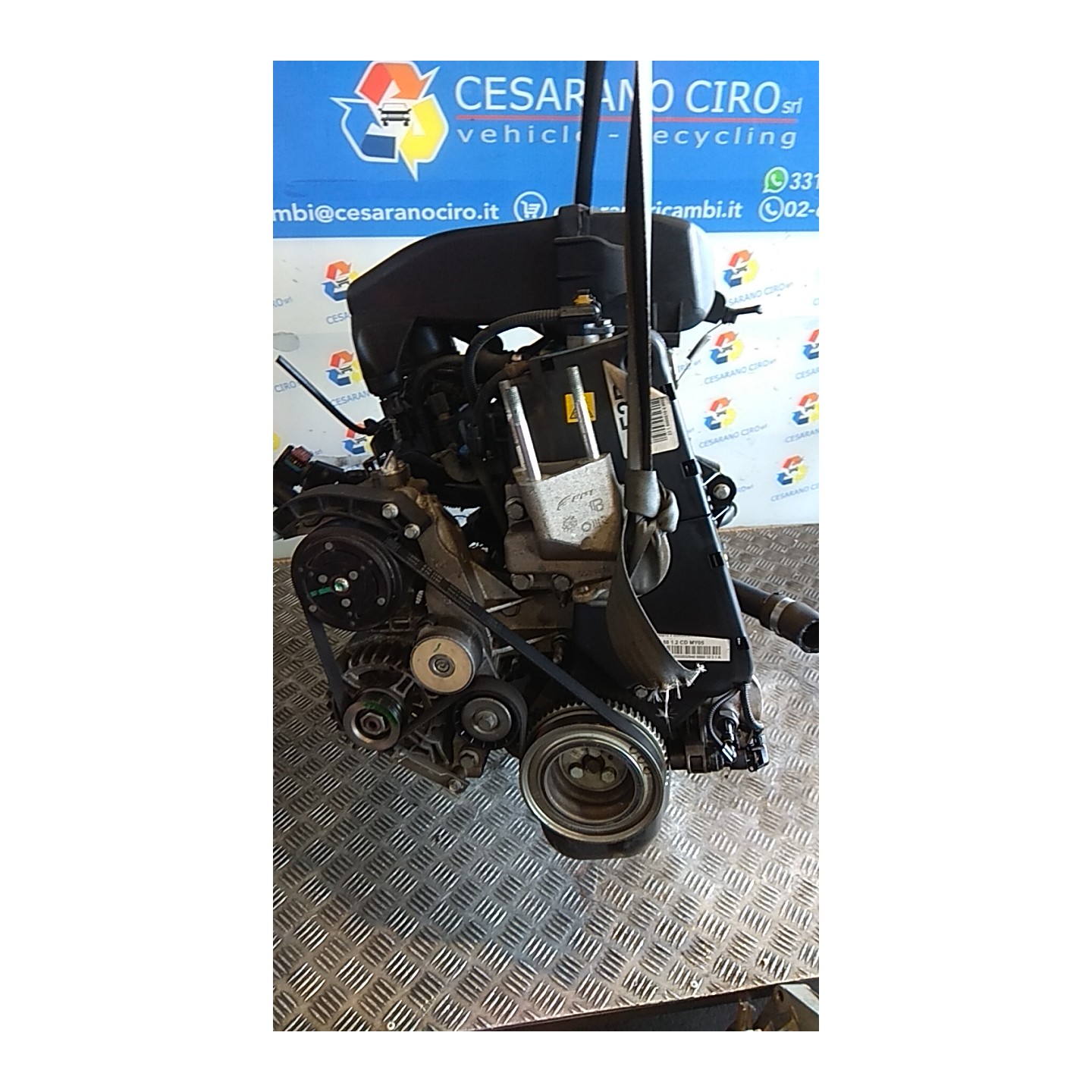 MOTORE SEMICOMPL. 002 FIAT PUNTO CLASSIC (2U) (01/07-12/1 188A4000 71739178