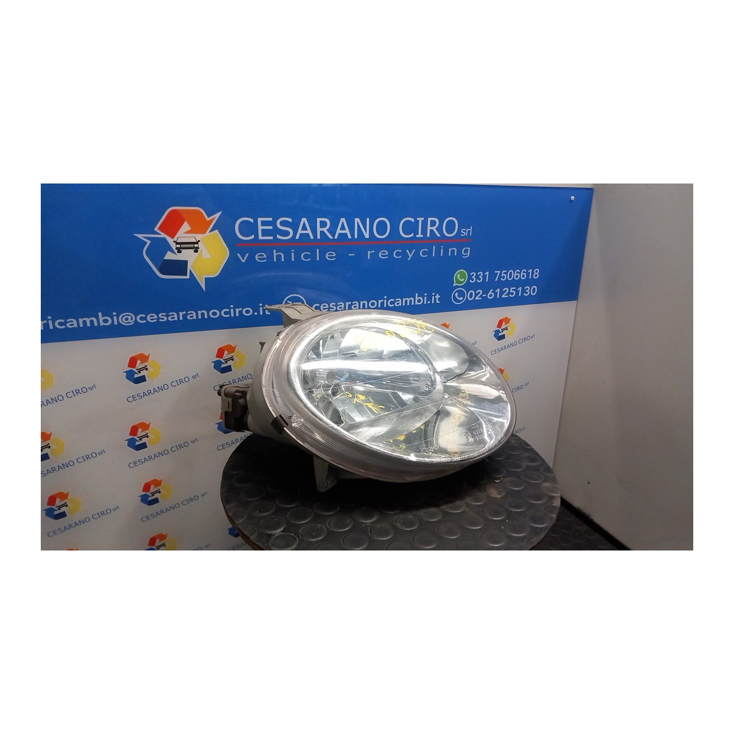 PROIETTORE DX. 024 CHEVROLET (DAEWOO) MATIZ (M100) (06/98-11/00) F8CV 96314271