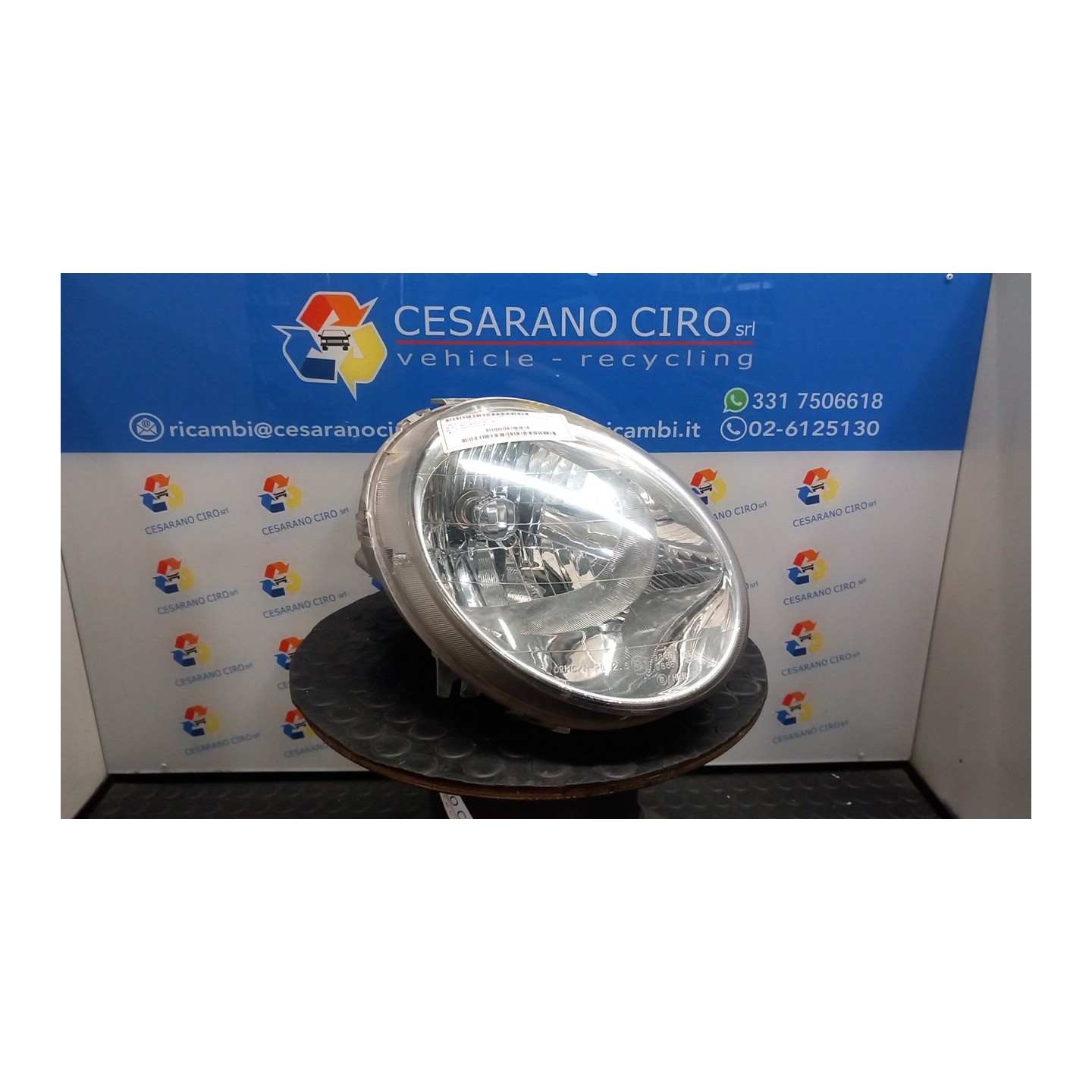 PROIETTORE DX. 025 CHEVROLET (DAEWOO) MATIZ (M100) (12/00-02/06) F8CV 96563483