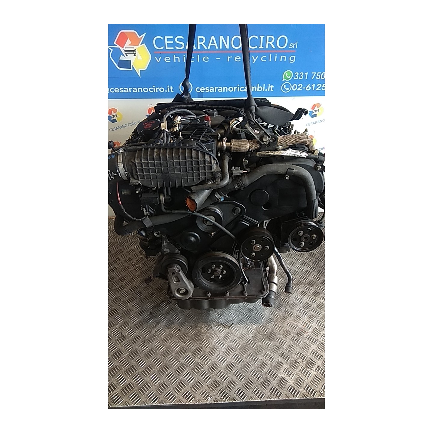 MOTORE COMPL. 035 JAGUAR S-TYPE (X206-X207) ELD11 NB1771000110003600066225