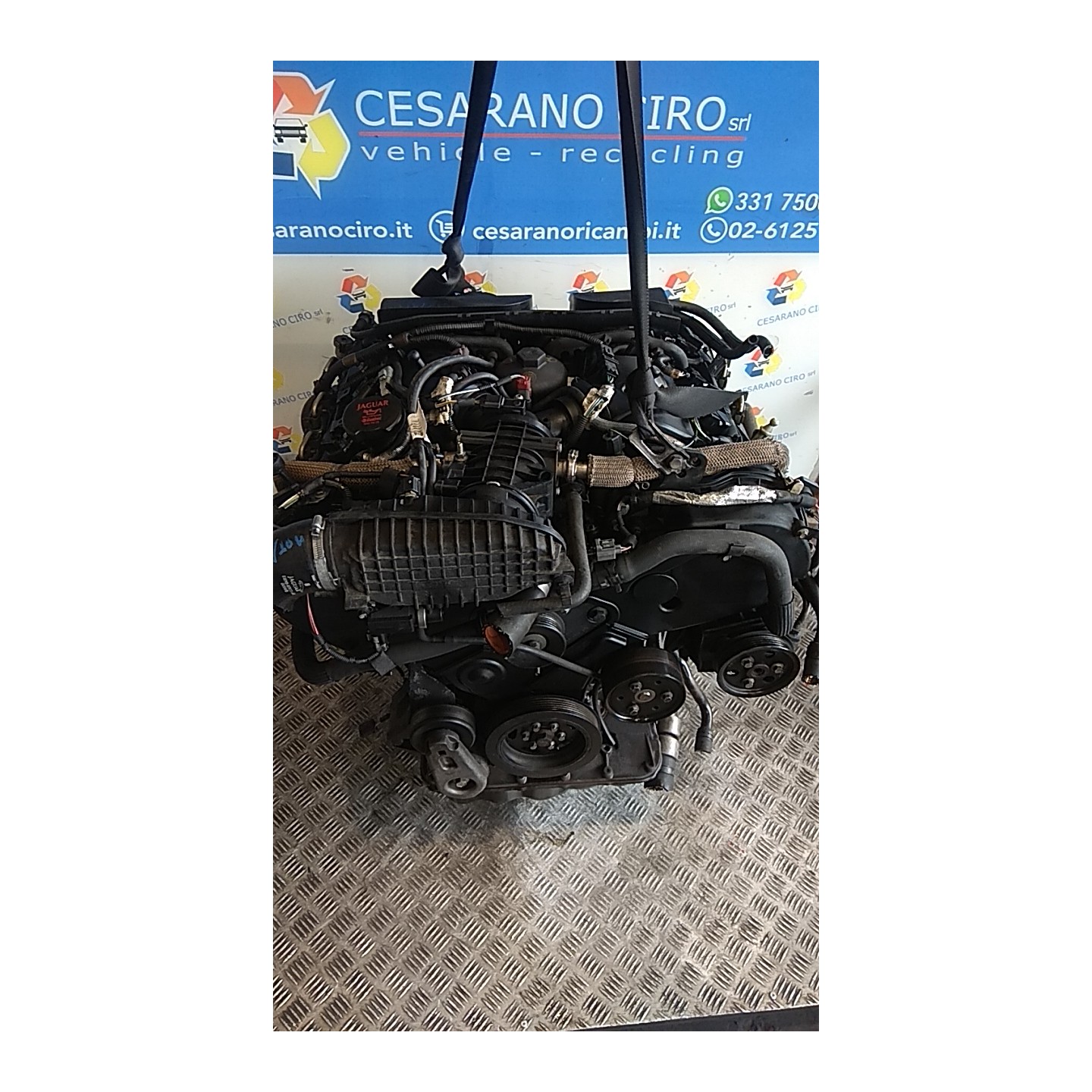 MOTORE COMPL. 035 JAGUAR S-TYPE (X206-X207) ELD11 NB1771000110003600066225