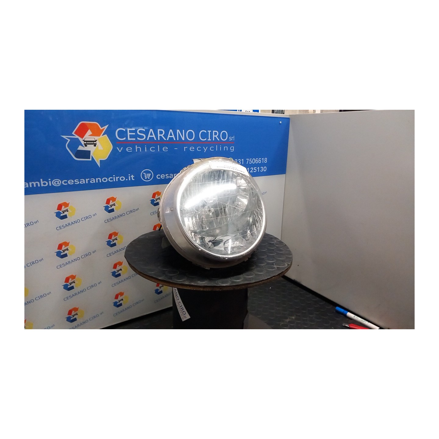 PROIETTORE SX. 037 CHEVROLET (DAEWOO) MATIZ (M100) (12/00-02/06) F8CV 96563482