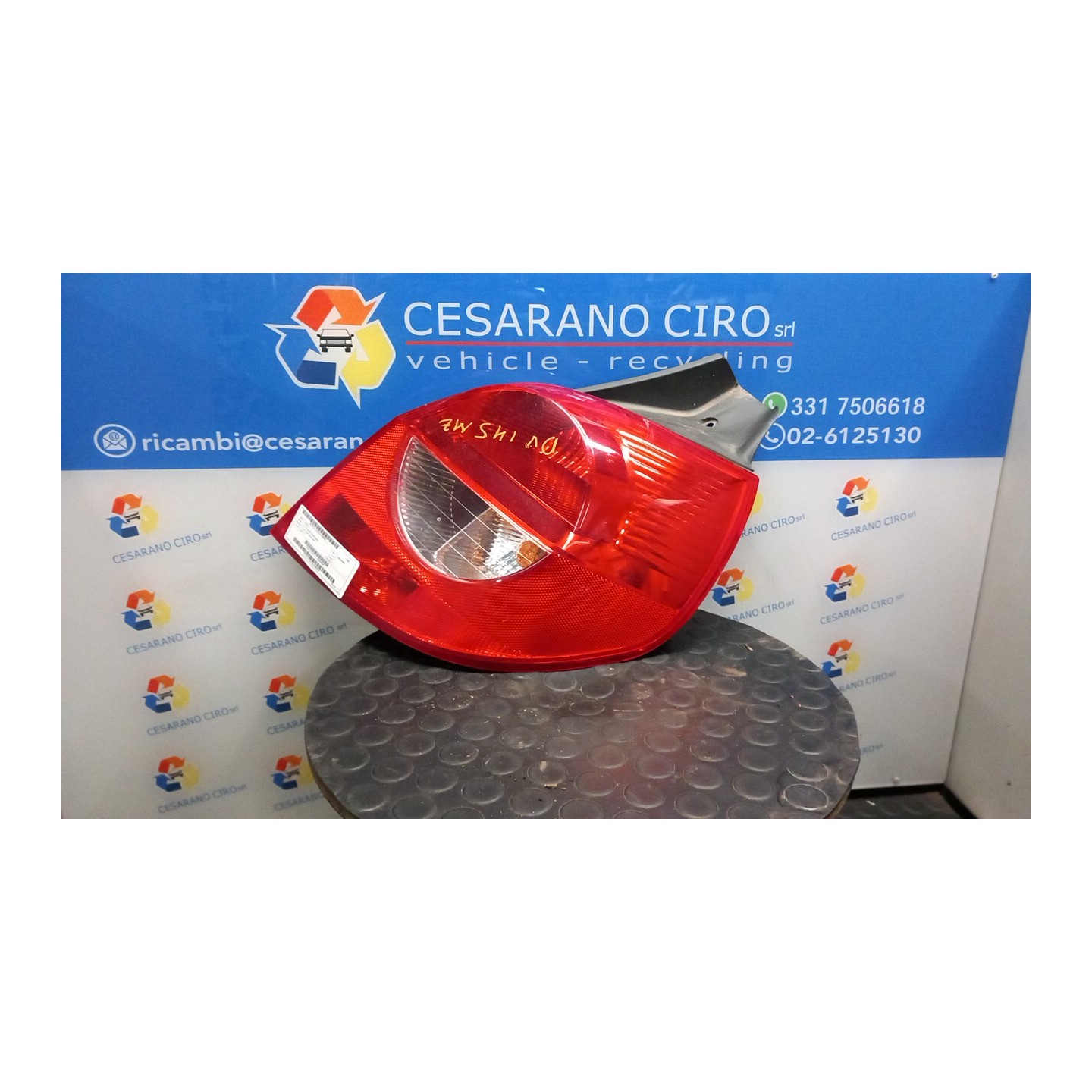 FANALE POST. DX. 045 RENAULT CLIO 3A SERIE (07/05-05/09) D4FD7 8200459960