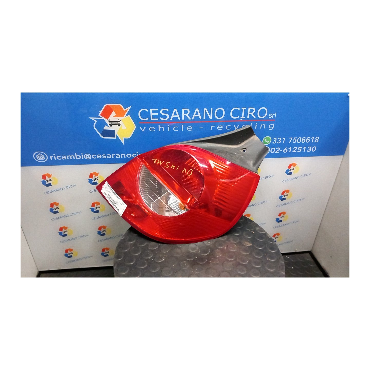 FANALE POST. DX. 045 RENAULT CLIO 3A SERIE (07/05-05/09) D4FD7 8200459960