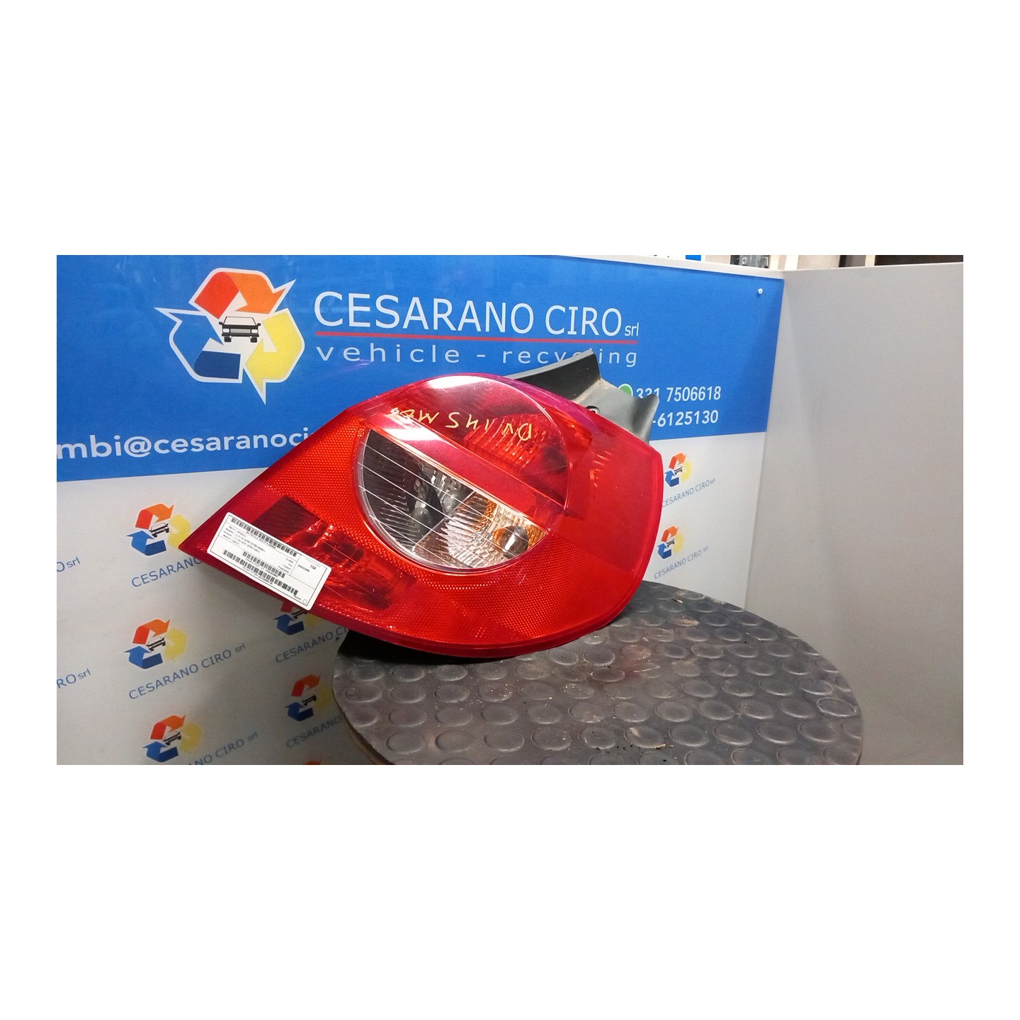 FANALE POST. DX. 045 RENAULT CLIO 3A SERIE (07/05-05/09) D4FD7 8200459960