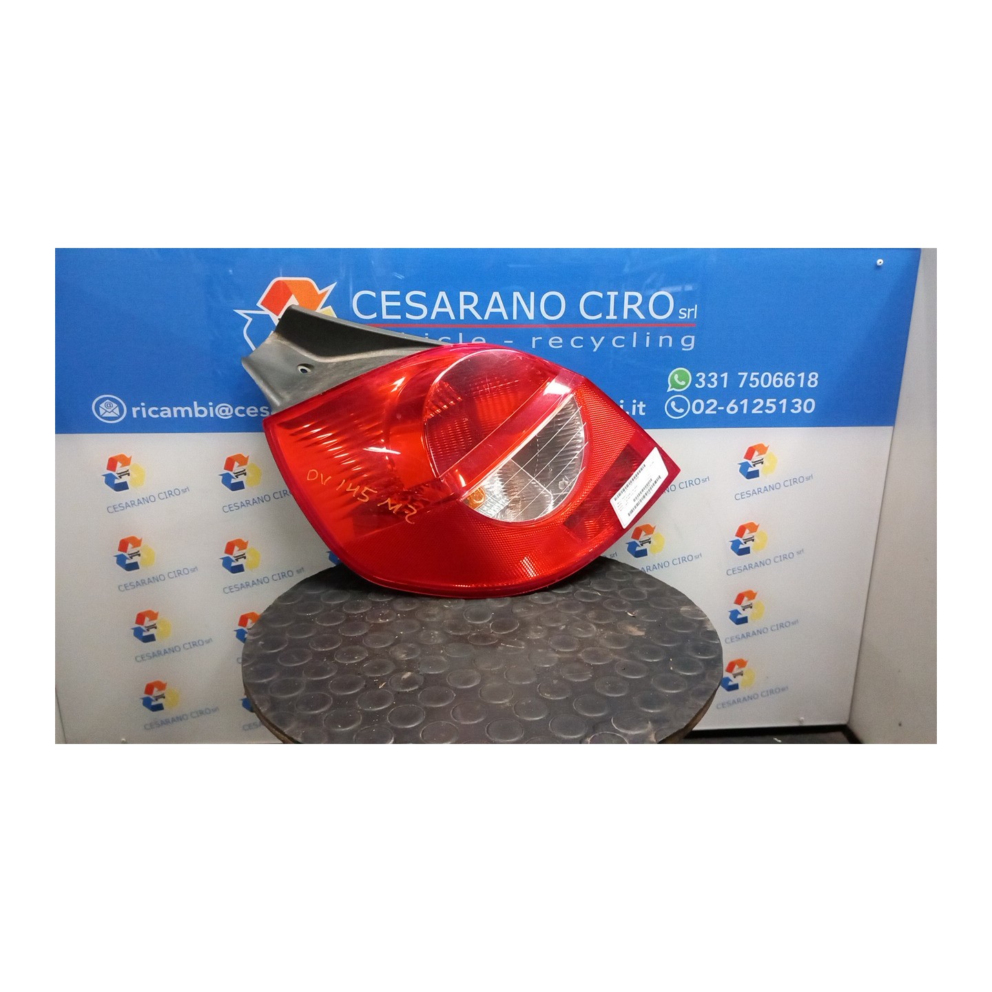 FANALE POST. SX. 046 RENAULT CLIO 3A SERIE (07/05-05/09) D4FD7 8200459962