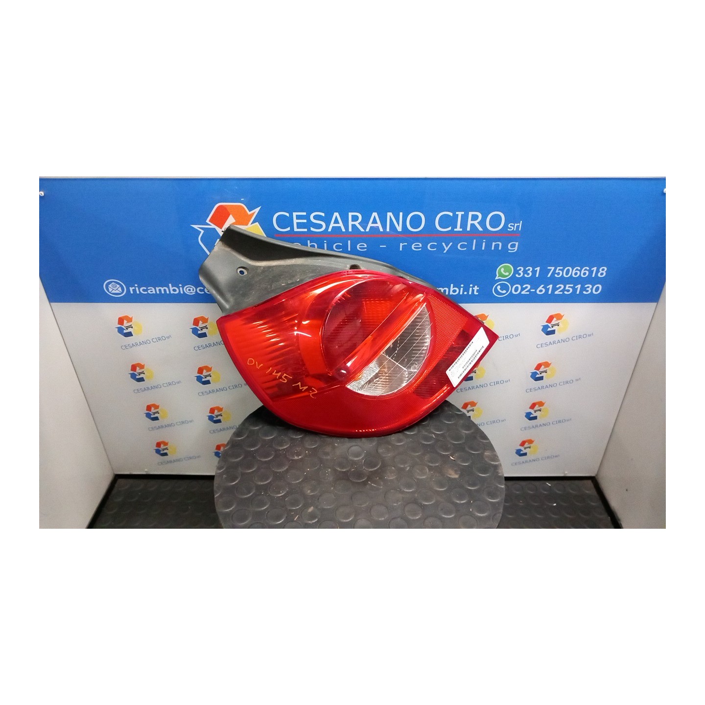 FANALE POST. SX. 046 RENAULT CLIO 3A SERIE (07/05-05/09) D4FD7 8200459962