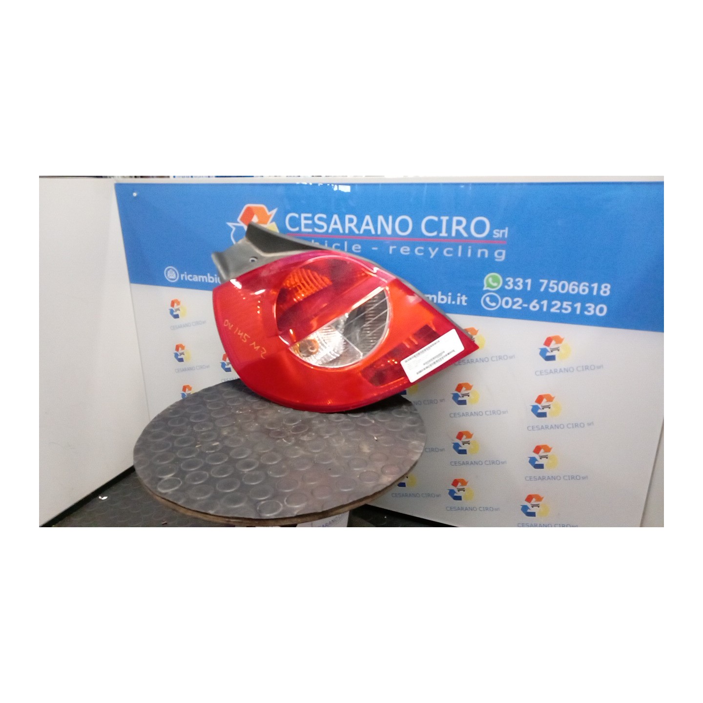 FANALE POST. SX. 046 RENAULT CLIO 3A SERIE (07/05-05/09) D4FD7 8200459962