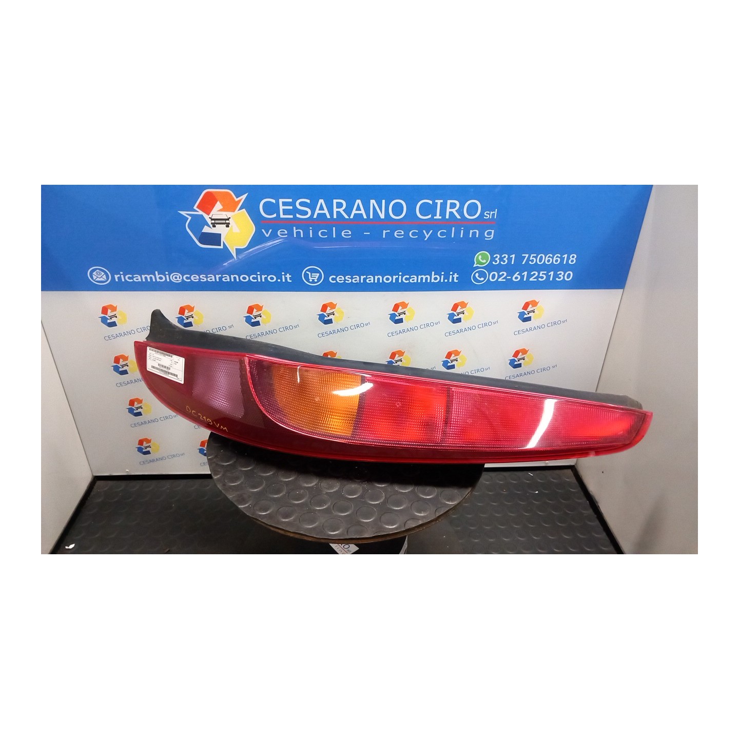 FANALE POST. DX. 049 FIAT PUNTO (2U) (07/03-01/07) 188A4000 51764372