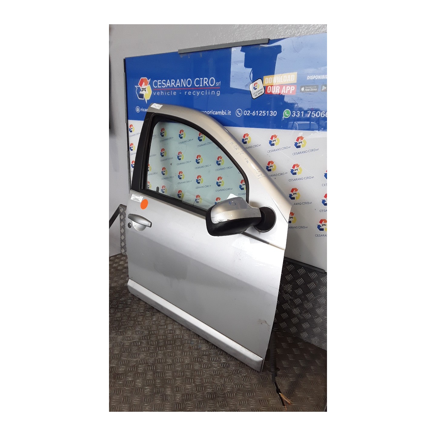 PORTA ANT. DX. 097 DACIA SANDERO (07/08-) D4FF7 6001551296