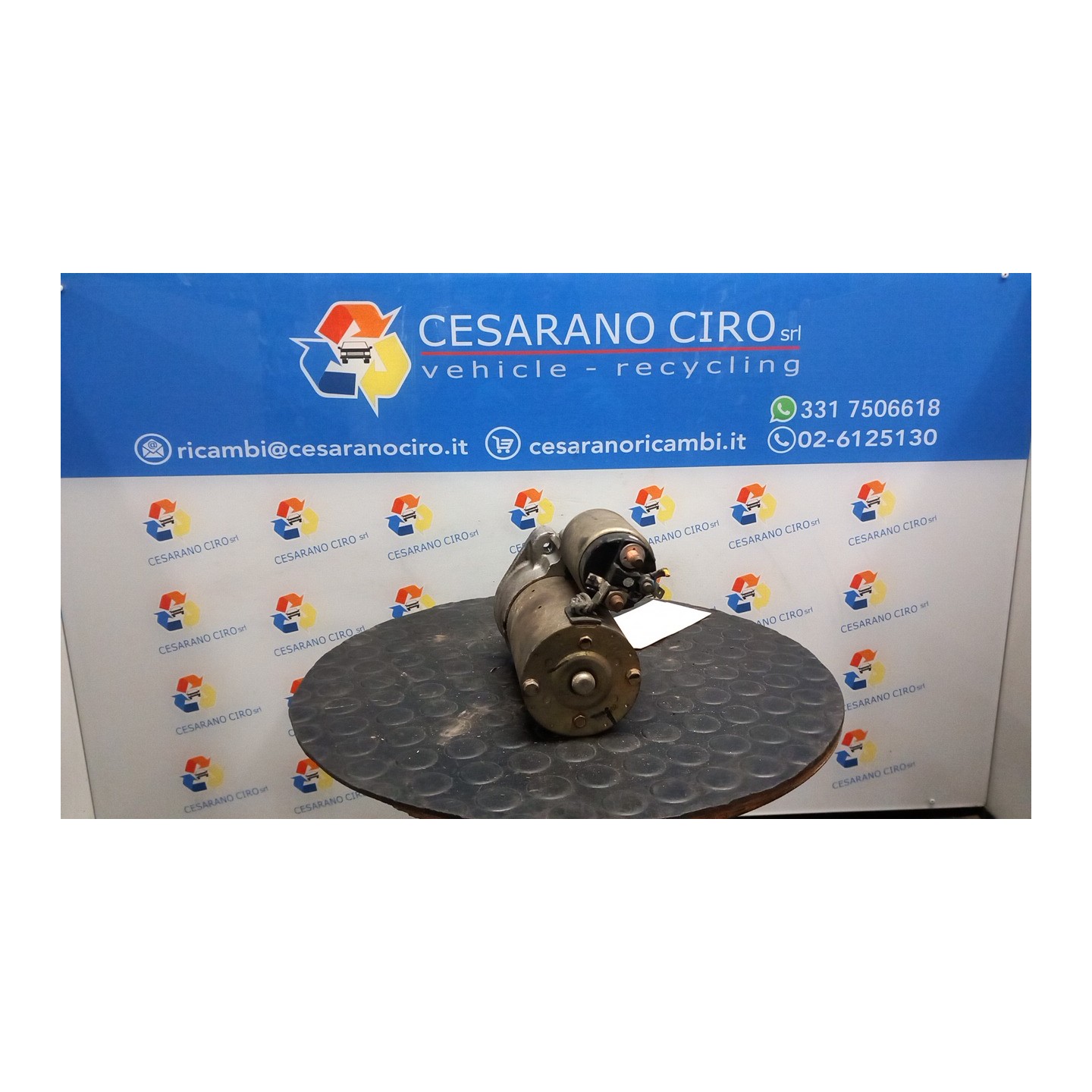 MOTORINO AVVIAMENTO 100 CHEVROLET (DAEWOO) MATIZ (M100) (12/00-02/06) B10S 96518887