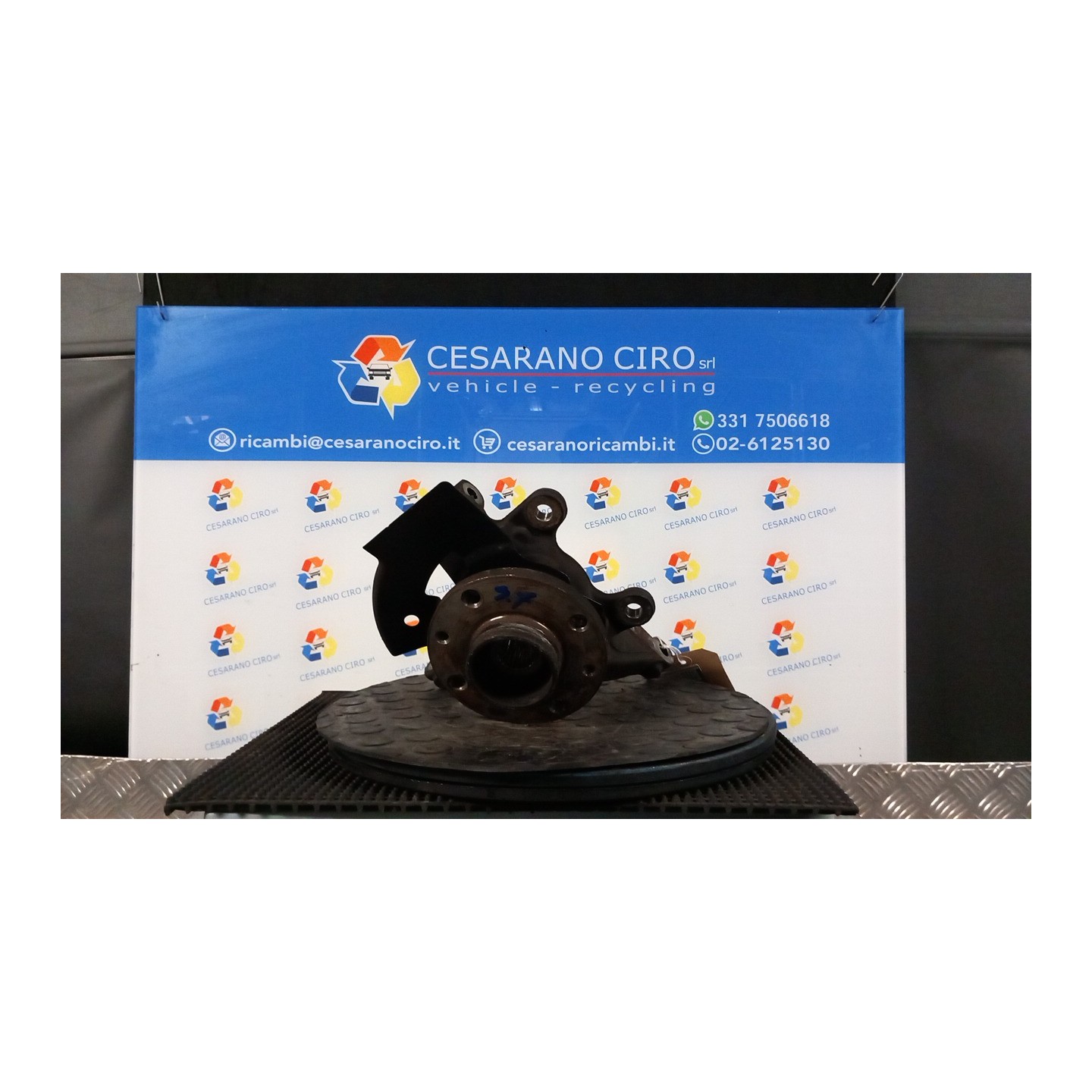 MONTANTE SOSP. ANT. SX. 124 NISSAN MICRA (K14FR) (01/17-) H4D 400155FA0A