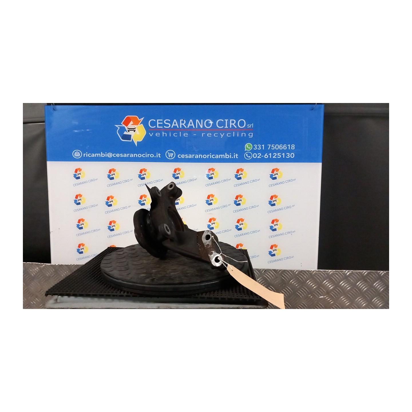MONTANTE SOSP. ANT. SX. 124 NISSAN MICRA (K14FR) (01/17-) H4D 400155FA0A
