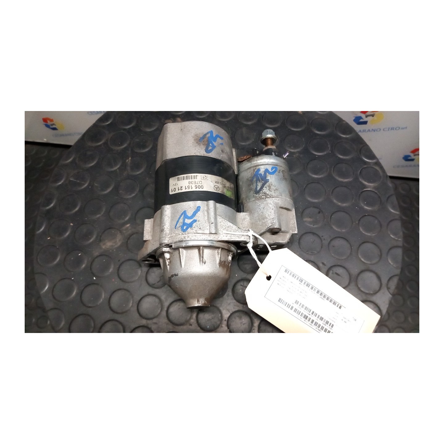 MOTORINO AVVIAMENTO VALEO 002 MERCEDES-BENZ CLASSE A (W/C169) (07/04-04/13 266920 A0061510301