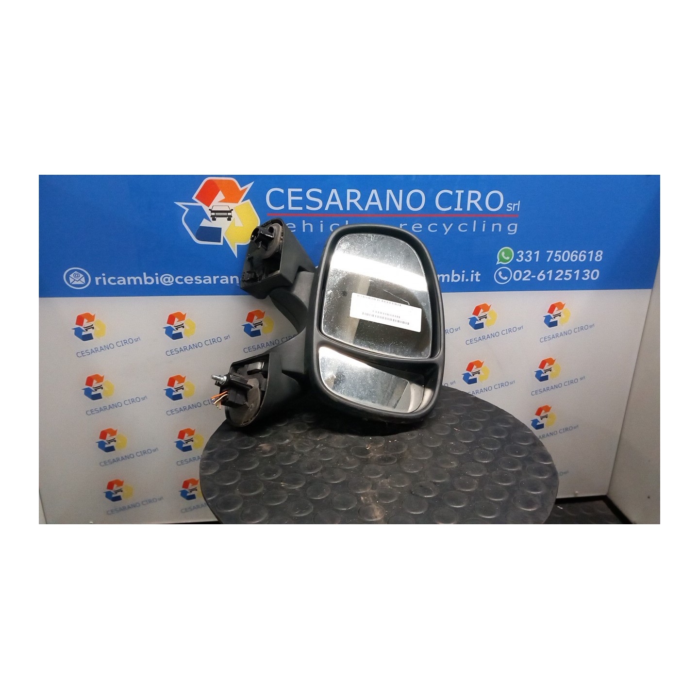 RETROVISORE EST. REGOLAZ. ELETTR. DX. 008 RENAULT TRAFIC (09/06-04/10) G9UB6 7701209224