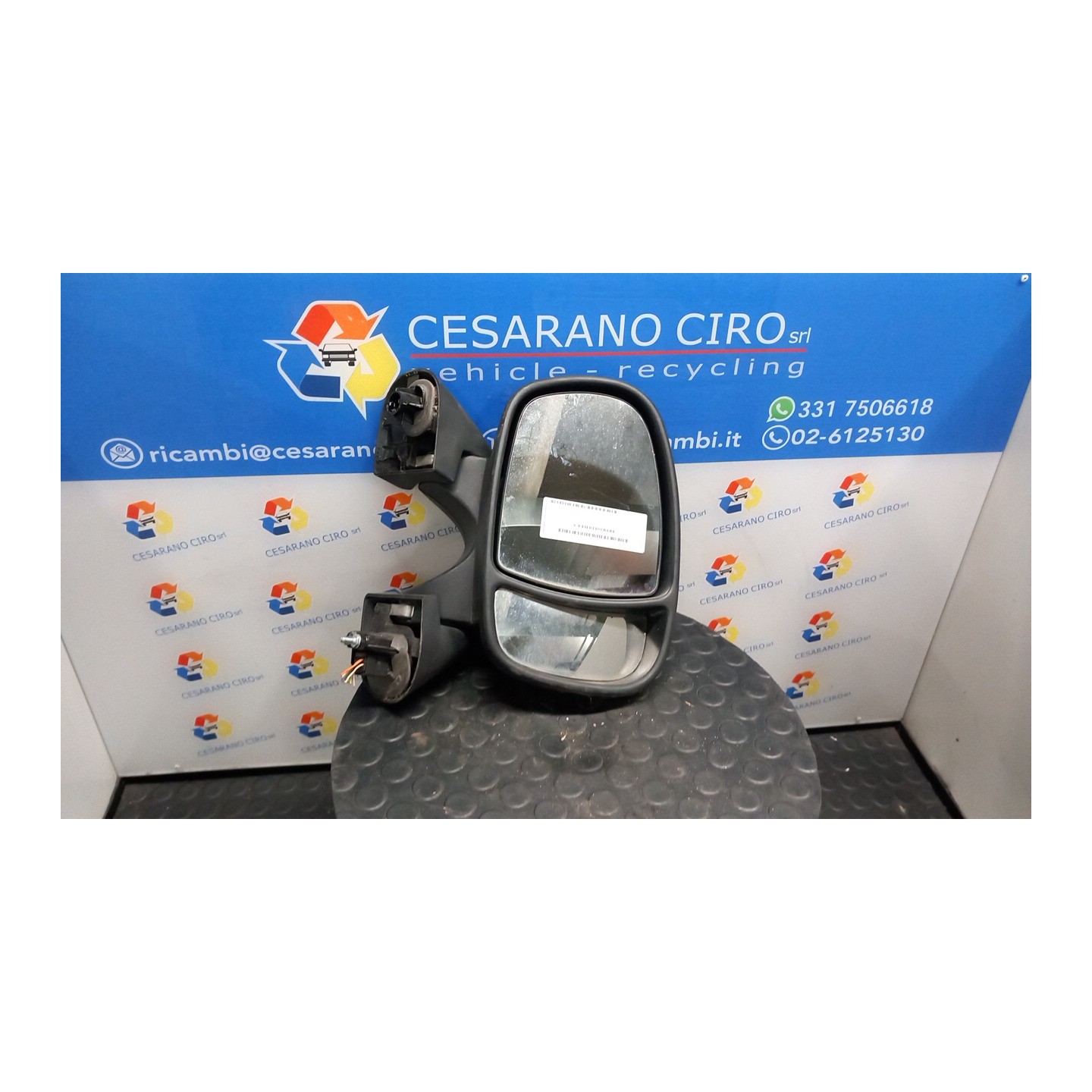 RETROVISORE EST. REGOLAZ. ELETTR. DX. 008 RENAULT TRAFIC (09/06-04/10) G9UB6 7701209224