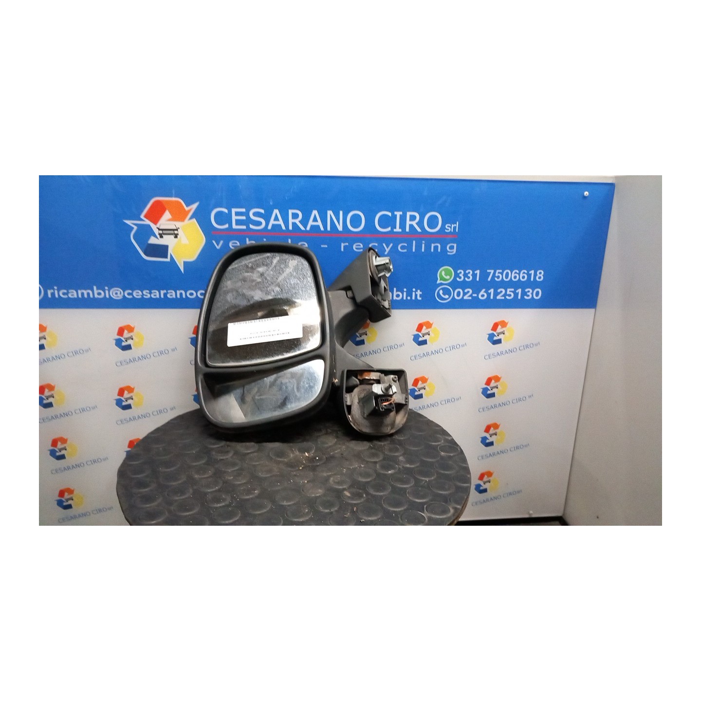 RETROVISORE EST. REGOLAZ. ELETTR. SX. 009 RENAULT TRAFIC (09/06-04/10) G9UB6 963028030R