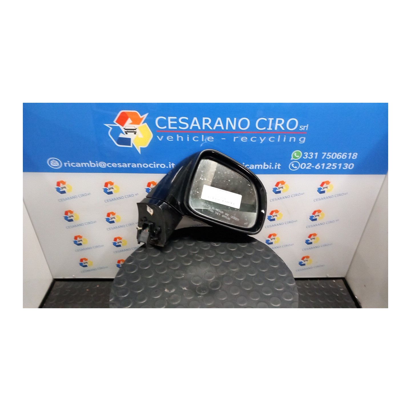 RETROVISORE EST. REGOLAZ. ELETTR. DX. 058 CHEVROLET (DAEWOO) CAPTIVA (C100) (07/06-03/11) Z24SED 96818106