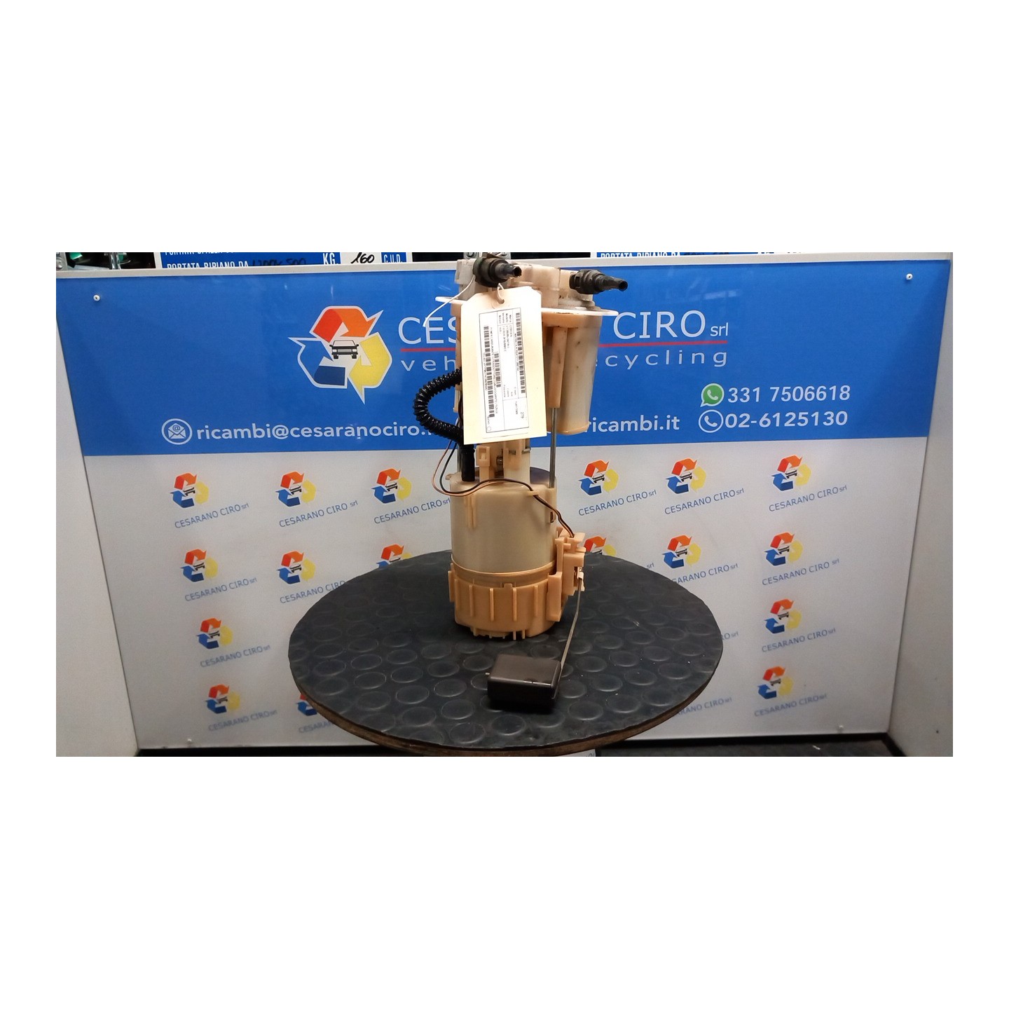 POMPA CARBURANTE C/TRASDUTTORE (GALLEGGIANTE) 142 CITROEN C1 (05/05-04/14) 1KR 1525GE