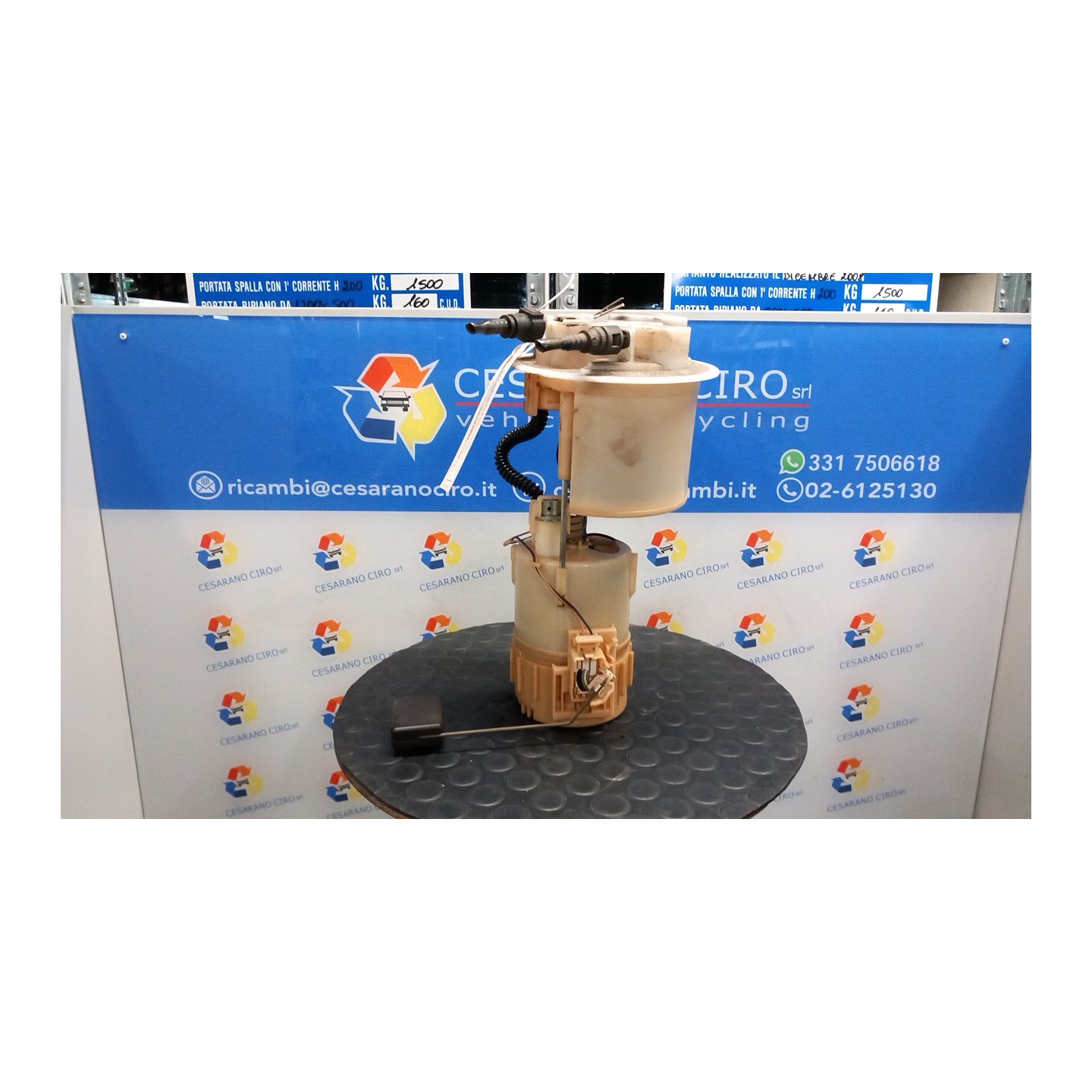 POMPA CARBURANTE C/TRASDUTTORE (GALLEGGIANTE) 142 CITROEN C1 (05/05-04/14) 1KR 1525GE